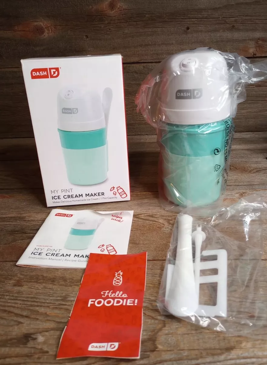 New in box DASH My Pint Electric Ice Cream Maker