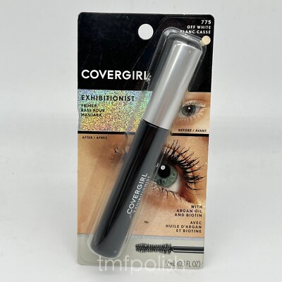 New Covergirl Exhibitionist Primer Mascara - Off White