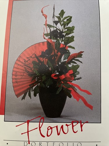 Vintage Wangs International Flower Portfolio Flower Arrangement Designs BKW076 - Picture 5 of 17