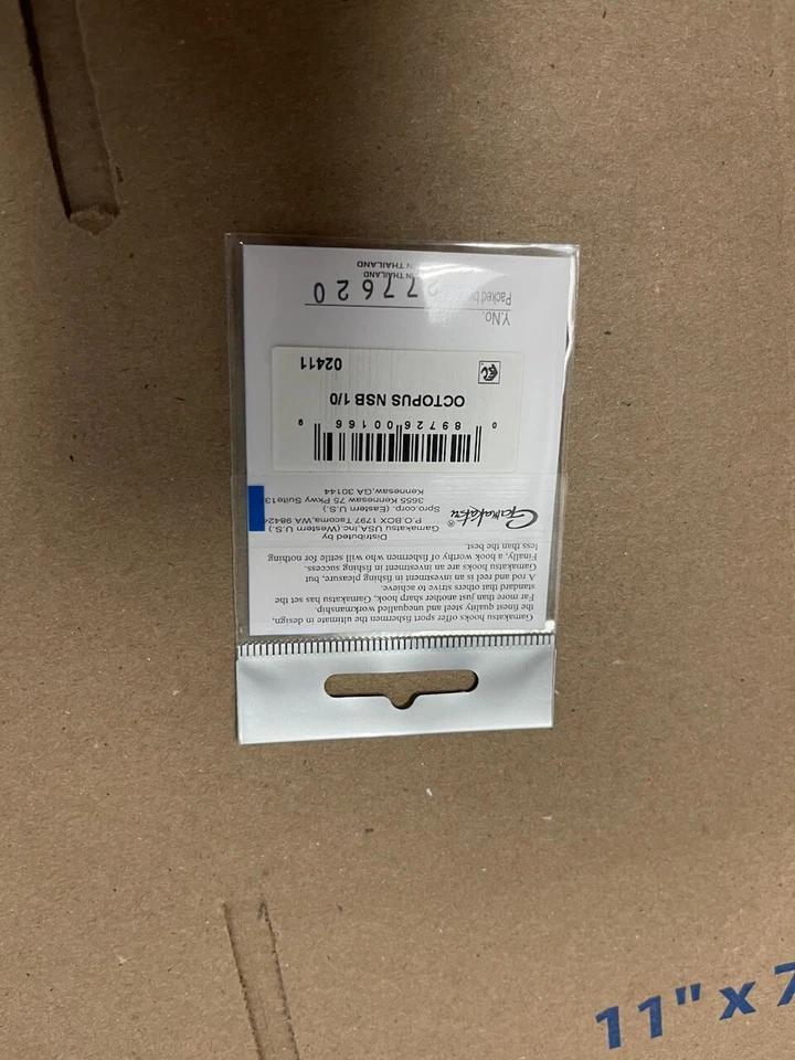 Gamakatsu Pack of 6 Octopus Sz 1/0 - Image 2 of 2