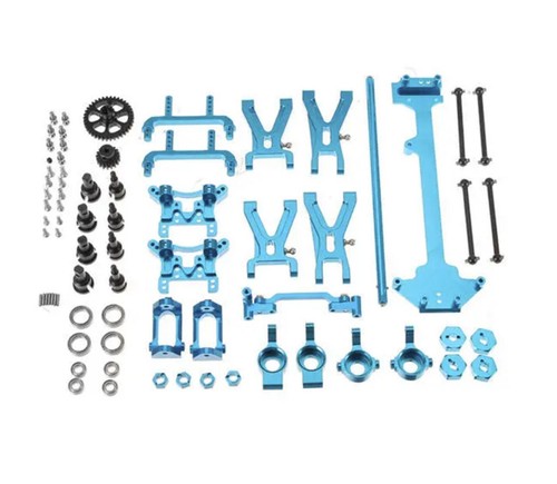 Aluminum Metal Kit Upgrade Parts DIY For WLtoys 1/18 A959 A969 A979 K929 rc car - Picture 2 of 9