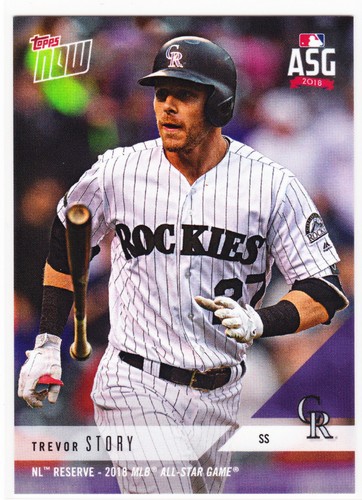 2018 Topps Now AS-25 Trevor Story