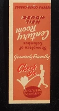 1940s Check In Neil House Century Room Showplace of Columbus Never Columbus OH