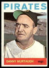 Danny Murtaugh 1964 Topps #141 Pittsburgh Pirates VG-EX