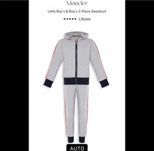 moncler 2 piece boys sweatsuit