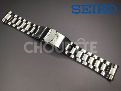 Seiko M0EV631J9 22mm Stainless Steel Silver Bracelet for sale