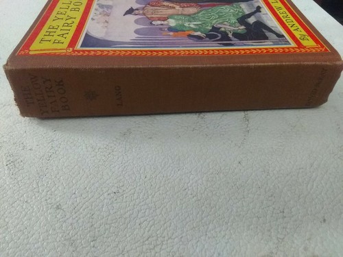 The Yellow Fairy book Arthur Lang 1924 edition Hardcover illustrated by Harbour - Picture 2 of 12