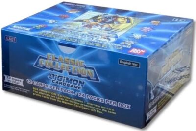 1x Classic Collection: EX01: Booster Box New Sealed Product - Digimon Card  Game