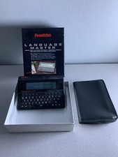 FRANKLIN LANGUAGE MASTER LM-2000 Electronic English Dictionary / Thesaurus 