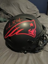 Signed Willie McGinest Patriots Helmet.