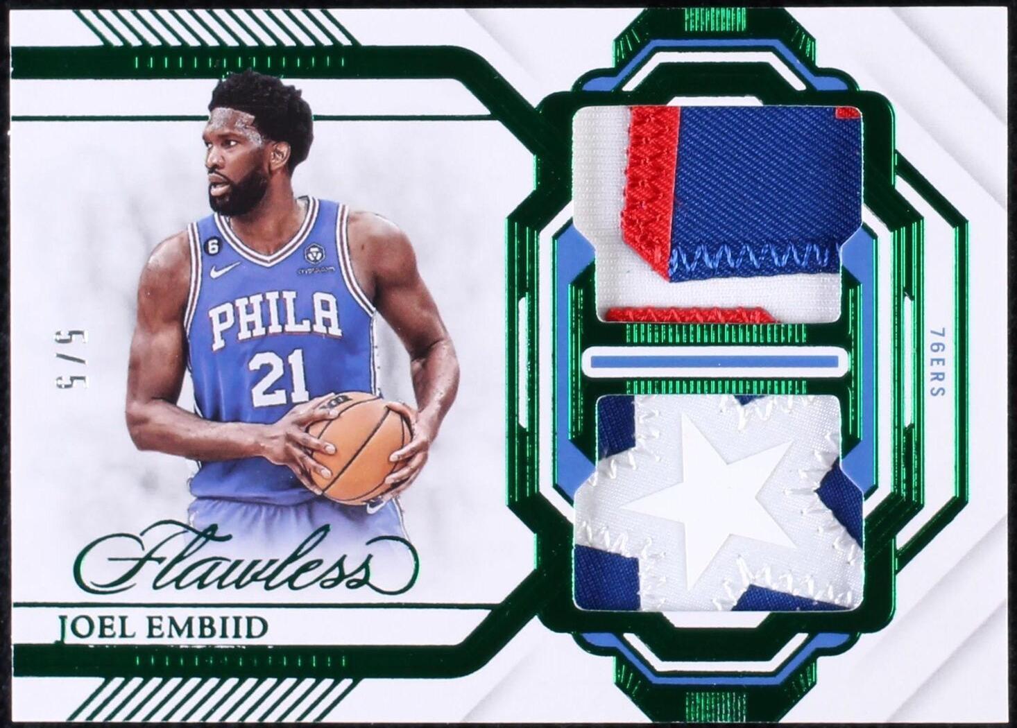 Joel Embiid Basketball Sports Trading Cards & Accessories for sale