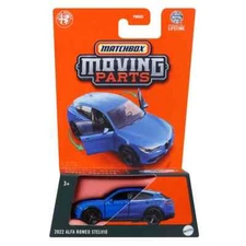 2022 Alfa Romeo Stelvio Moving Parts Matchbox 2025 JBW76 blue