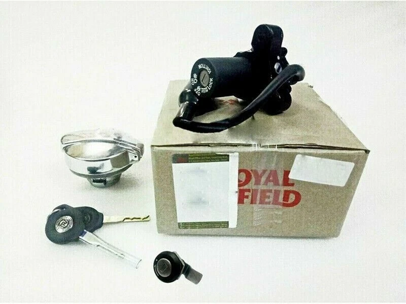 Juego de cerraduras de llave común Royal Enfield, 650 Super Meteor Foto 2 de 4