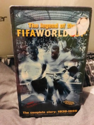 The Legend of the Fifa World Cup VHS Video Tape Box Set 1930-1998