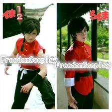 Ranma ½ 1/2 Nibun-no-Ichi Ranma Saotome Outfit Cosplay Costume F008
