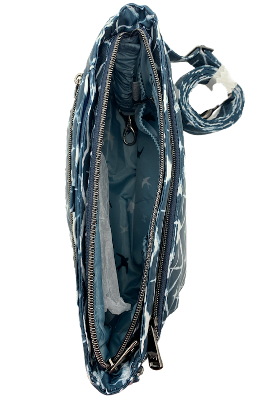 Lug RFID Crossbody with Stud Detail Pacer 2 Diamond Navy eBay