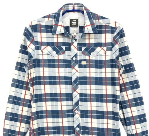 G-STAR Men Tacoma Long Sleeve Casual Shirt Size M - Picture 3 of 10