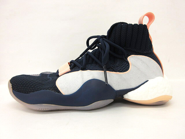 adidas crazy byw x collegiate navy clear orange