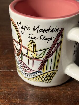 Six Flags Magic Mountain Achterbahn Espressotasse