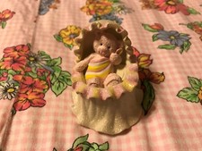 RUSS Baby Girl First Curl Teddy Bear Keepsake Box/Gift