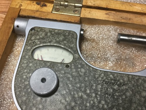 FOWLER 1-2" INDICATING MICROMETER .0001" - Picture 3 of 3