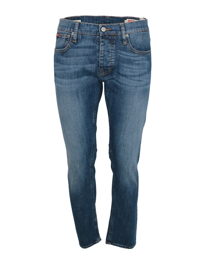 Jeans gamba hotsell dritta uomo