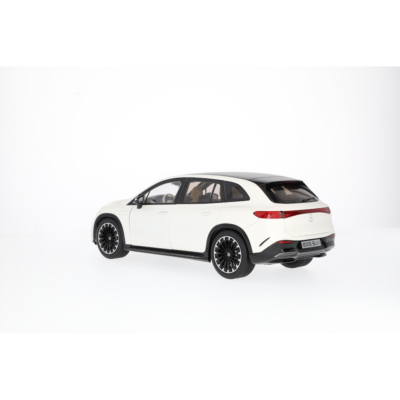 Mercedes-Benz EQS SUV AMG Line X296 Diamond White Bright Diecast