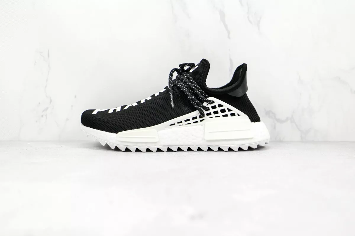 Adidas Originals Pharrell Williams NMD human race black white