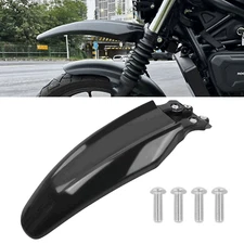 Long Front Fender Mud Guard Black Maxnus Fit For Honda CL500 SCL500 2023-2025