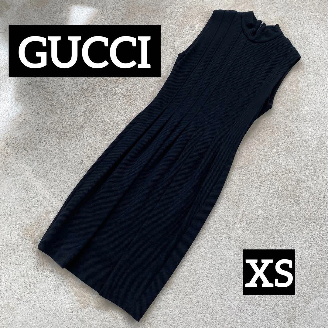 Robe femme GUCCI taille XS rayonne noire 318953 X8952