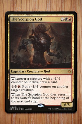 #ad #ad The Scorpion God Hour of Devastation *Pack Fresh NM* Magic the Gathering MTG $2.25