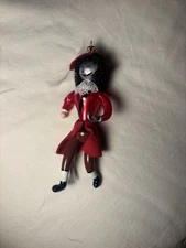 Di Carlini Captain Hook Ornament Made In Italy Hand Blown Glass
