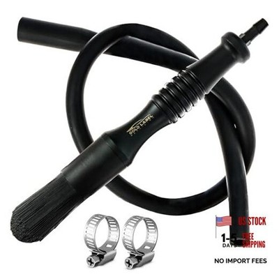 Flow-Thru Automotive Grade Parts Washer Brush with 28-Inch Hose   Cleaning