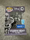 Funko Pop! Protector: Disney - Steamboat Mickey - Walmart (Exclusive) #18 W/ Pro