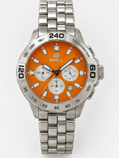 Breil Chronograph Uomo – Acciaio – Quadrante Arancione – 100M