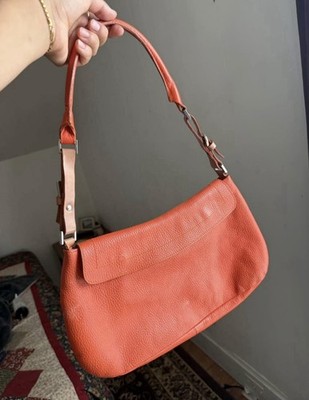Claudia Firenze Genuine Leather Shoulder Bag with Adjustable Buckle