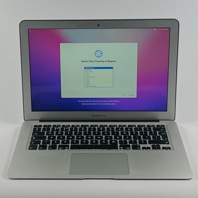 Apple MacBook Air 13'' 2017 i5 1,8GHz 8GB RAM 128GB SSD A1466 Monterey