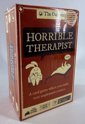 Horrible Therapist - Game by Exploding Kittens - NEW