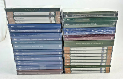 Great Courses - Choose Your Course - Buy More & Save - (Brand New Sealed Titles)