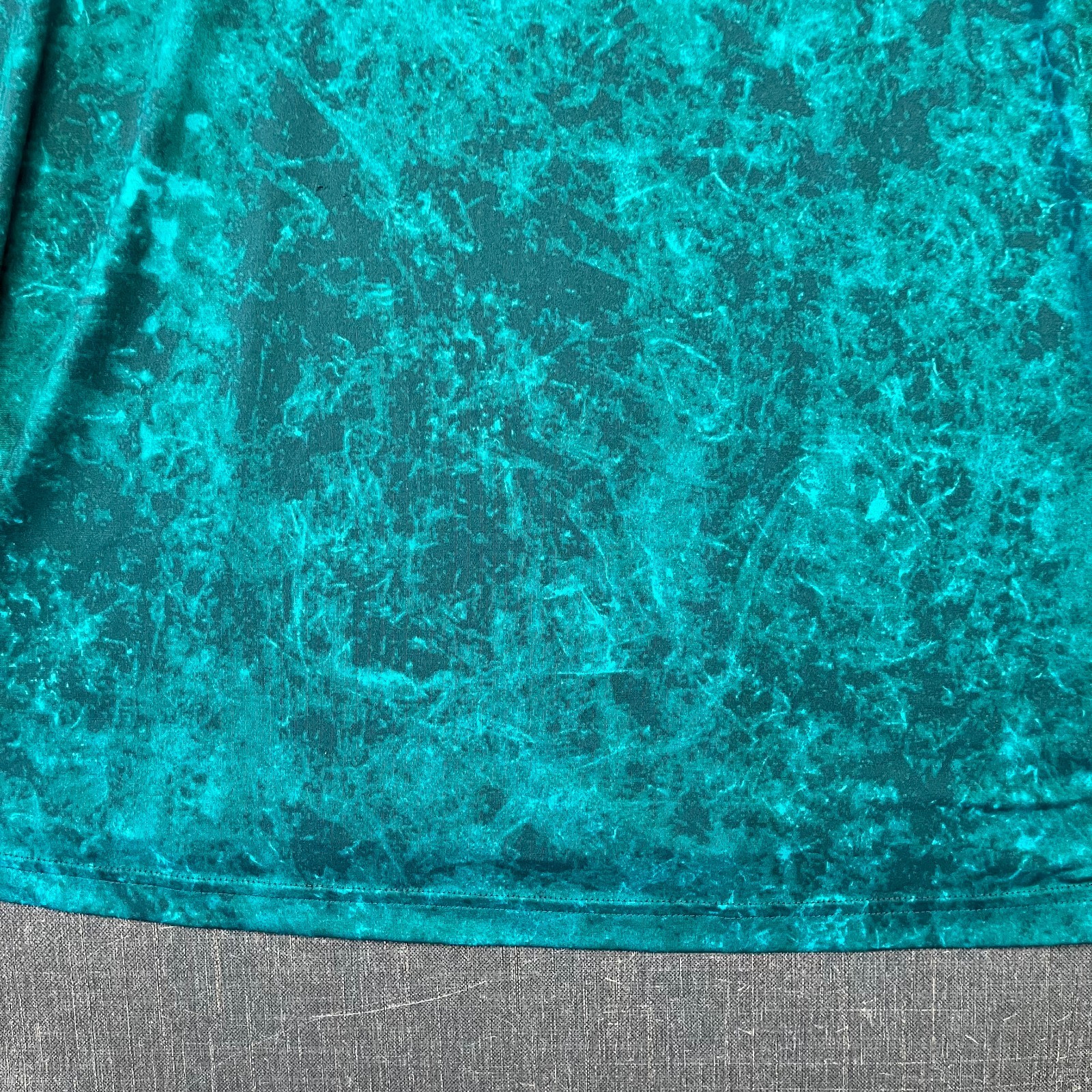 Under Armour Rush Men's T-Shirt Size L Teal Marble Graphic Short Sleeve Workout thumbnail 10