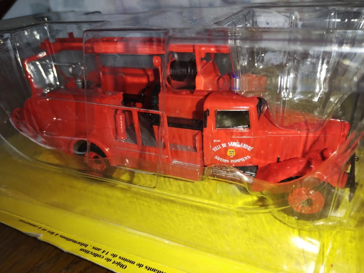Miniature Safir 1/43 - Camion Citroën Sapeurs Pompiers De Paris 1923, Collection