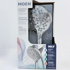 Moen IN208H2 Handshower And Hose with 4 INLY Aromatherapy Shower Capsules