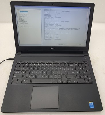 Dell Vostro 3558 Laptop Intel I3-4005U 4GB Ram NO HD/OS (FL)