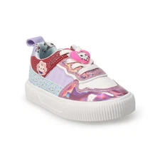 Gabby's Dollhouse Shoes Toddler Girls 5 6 7 8 Sneakers Pink NWT NEW Slip On Tie