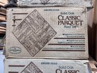 Honey Classic Color Tile Parquet Flooring Vtg 1 SQ FT 6" x6" x 5/16" 7-Finger — photo 3