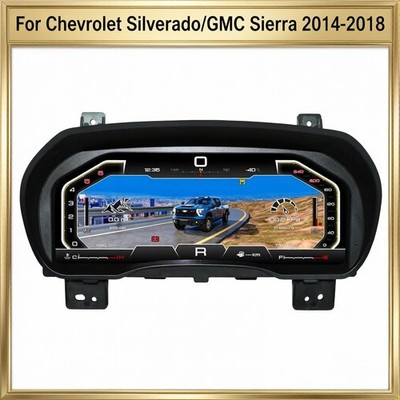 For Chevrolet Silverado/GMC Sierra 2014-2018 instrument panel 12.3-inch suitable