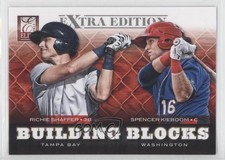 2012 Elite Extra Edition Building Blocks Dual Richie Shaffer Spencer Kieboom 0a1