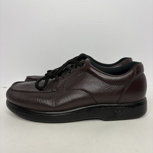 SAS Men's Bout Time Lace Up Loafer in Cordovan