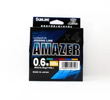 Sunline P.E Line Amazer X4 HG Jigging 600M P.E 0.6 14lb Multi (7197)