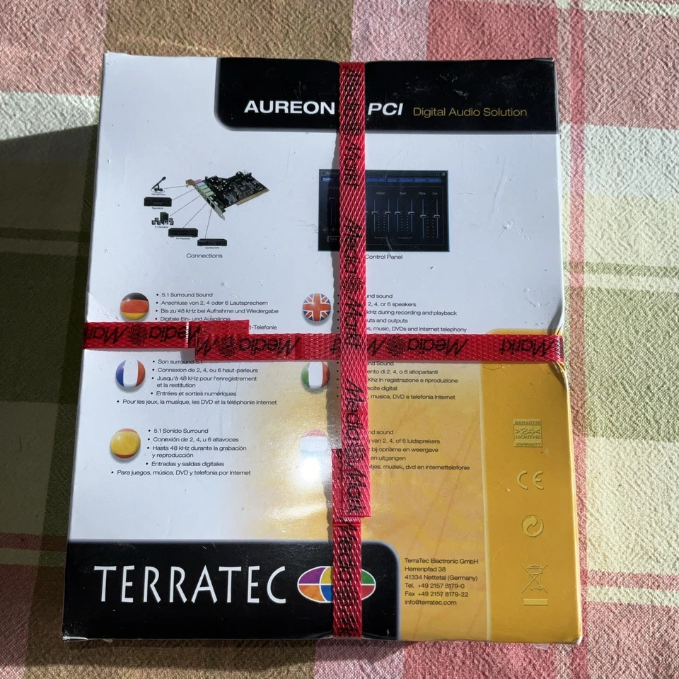 Terratec Aureon 5.1 Fun - TTP8 Ver1.2 Ce3DX CM8738 6ch MX - Bild 2 von 3